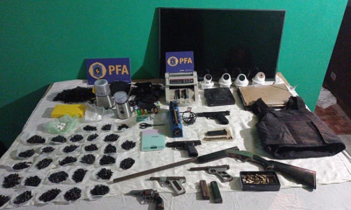 La Matanza-Avellaneda-Ezeiza - La Policía Federal Argentina desarticuló una organización narco-criminal